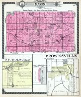 Mason Township, Nicholsville, Brownsville, Cass County 1914